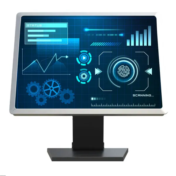 waterproof touch screen monitor ip67 10.4 12.1 15 17 19 inch panel pc 1000 nits High brightness monitor touch screen monitor