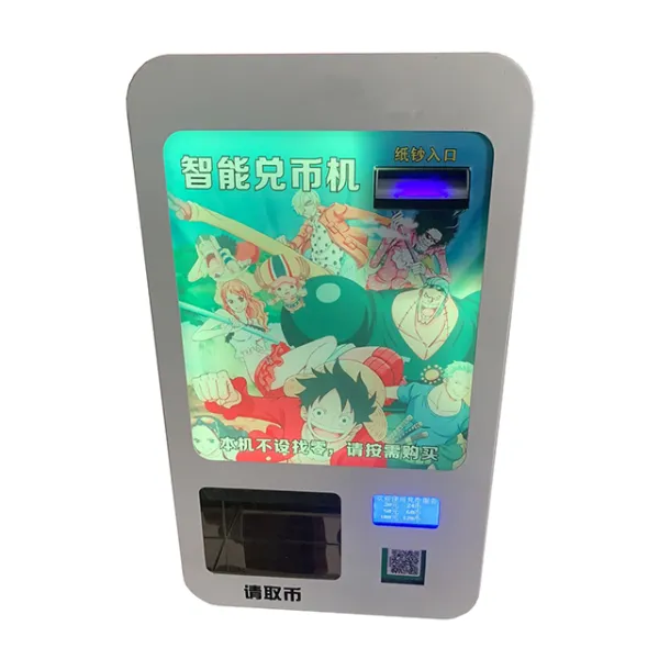 Amusement Park token vending ATM Customized Automatic Coin Change Machine Money Changer For Vending