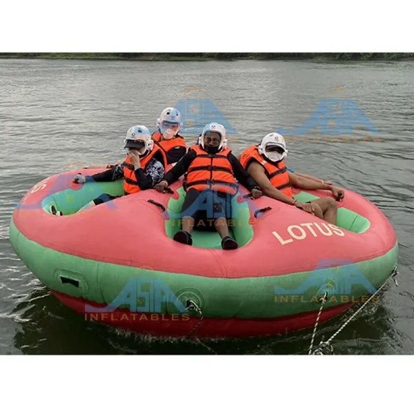 8 Persons Inflatable Water Donut Ride Ski towable donut tube boat,Water Play Equipment For Jet Ski Water Fun