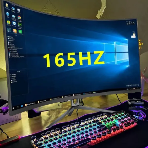 34 Inch Monitor Curved Screen Interface Led Monitor For Gaming