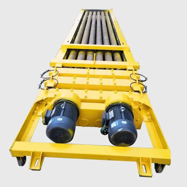 Concrete prestressed hollow core slab machine for building