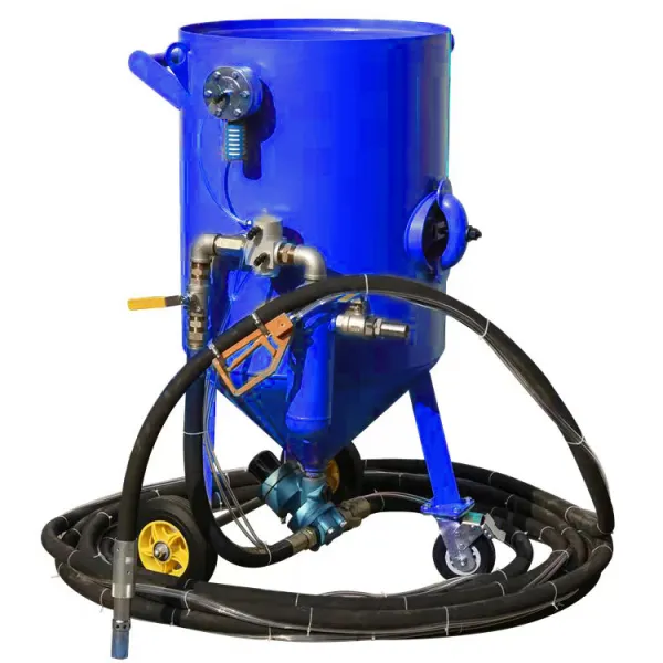 Mobile Sanding Machine Surface Rust Removal Paint Removal  Sandblasting Machine