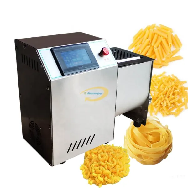 Pasta Making Machine 6-12kg/hr Automatic Electric Industrial Macaroni Pasta Extruder Production Maker