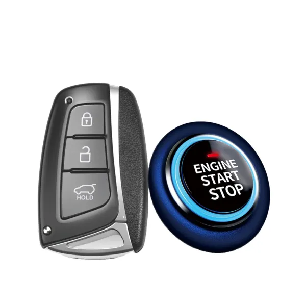 New Smartkey Modul Repeater Keyless Entry Smart One Way Car Alarm Remote Keyless Push Button Start Pke Anti Theft Alarms System