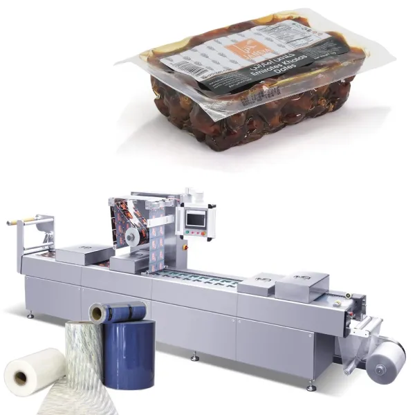 Factory supply vacuum Packed Dates Packaging Machine Automatic Thermoforming Dates Vacuum Packing Machine