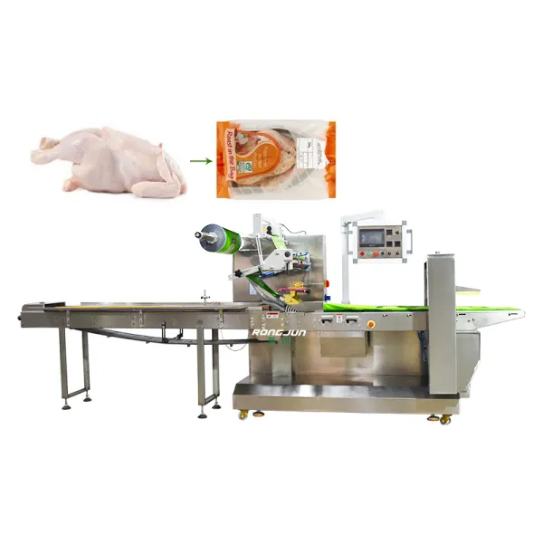 Automatic Fish Meat Packaging Machine frozen Raw Fresh Chicken Packing Machine