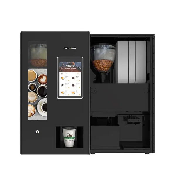 Instant Bean To Cup Coffee Desktop Coffee Vending Machine