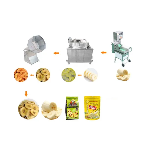 HFD Customizable Semiautomatic Small Banana And Chips Making Machine