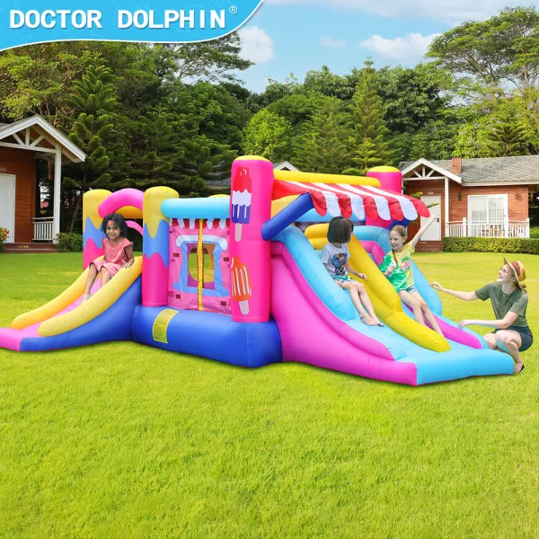Jumping Castle Inflatable Bouncer with Slide