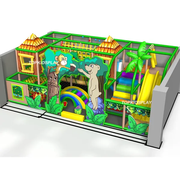 Children's Indoor Kid Outdoor Playground Equipment/ Children Used Trampoline Theme Amusement Park