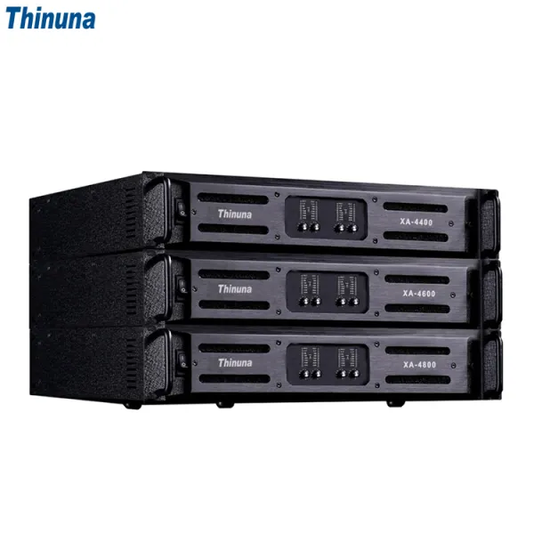 Thinuna XA-41300 Four Channel Professional Sound System 3U Design Class AB Digital Echo Mixer professional power amplifier