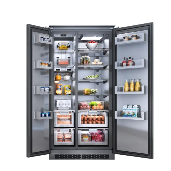 Household Appliances 455L Air-cooled and Fost-Free Built-in double door refrigerator