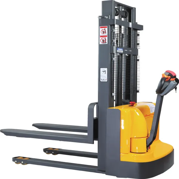 1.5 Ton 1600mm  Lifting Height Full Electric Self Lifter Pallet Stacker
