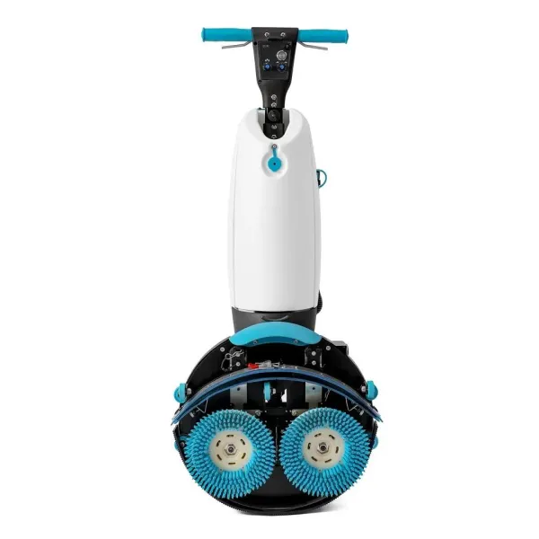 D181 Double Brush Commercial Recharged Walk Behind Floor Washing Machine