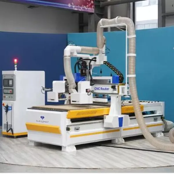 High-End Woodworking CNC 1325 3d ATC Automatic Machine For Furniture Cabinet Door Making