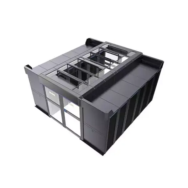Standard Cold Aisle Containment for Smart data center Modular computer room server rack network cabinet