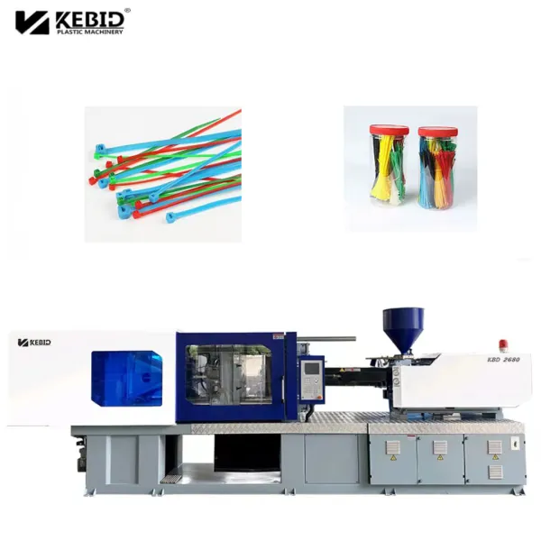 KBD3480  Nylon raw material cable tie injection molding machine