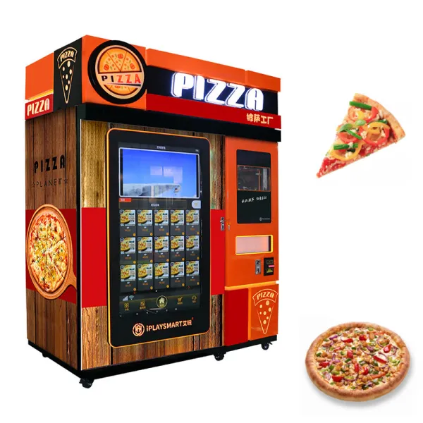 Cone Automatic Fresh Price Silf Servesing Baking Cook Maker Self Made Service Frozen Pizza Vend Machine