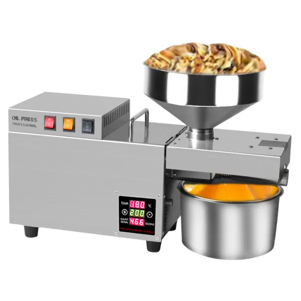 Mini Oil Press Hot Selling Peanut Sesame Walnuts Oil Mill Originalressing Extracting Machines Automatic Machine