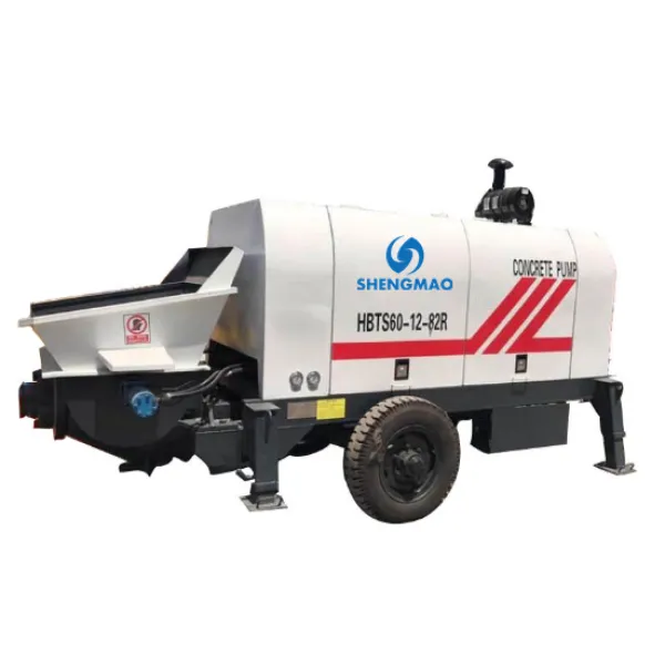 Diesel Concrete Pump Machine 60m3 h Hydraulic Concrete Pump