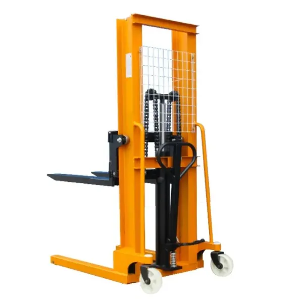 Good Quality Manual Pallet Stacker Jet Jet Lock Manual Hand Stacker 2 ton 1600mm lifting height
