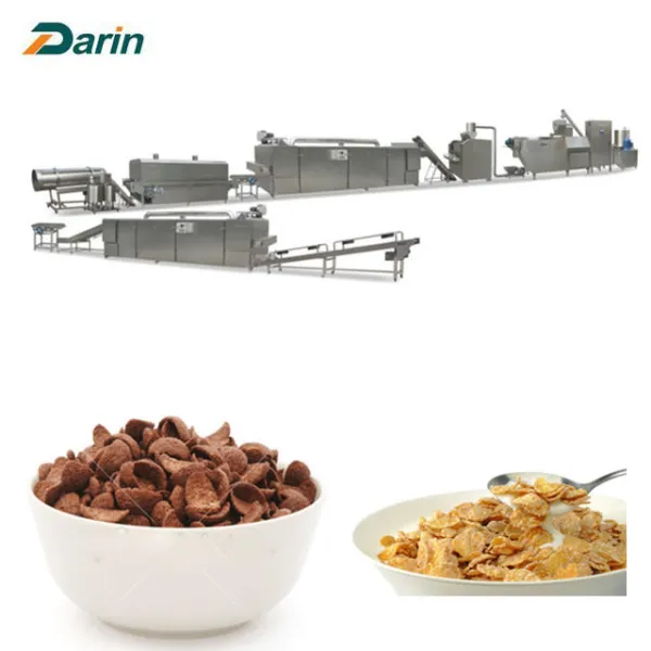 Production Line Corn Flakes Automatic Breakfast Industrial Automatic breakfast cereal production line corn flakes making machine