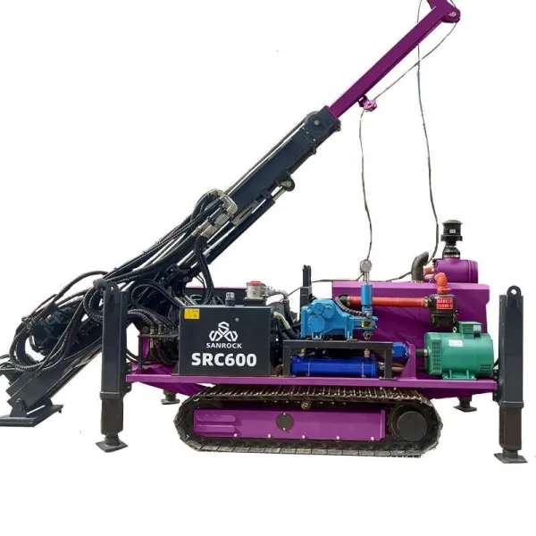 Core Drill Machine Geotechnical Exploration Borehole 600m Hydraulic core drilling rig mining