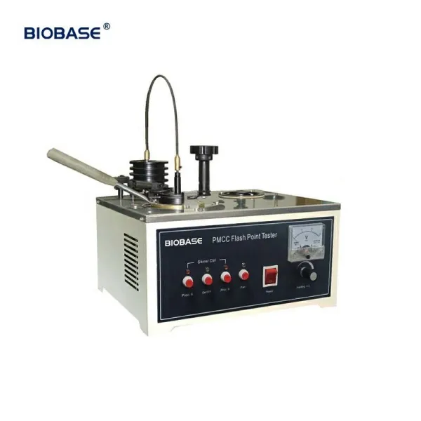 BIOBASE Closed-Cup Flash Point Tester adjusted heating power with stainless-steel table board Closed-Cup Flash Point Tester