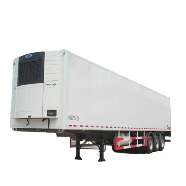 Minus 18 Degree Refrigerated 53ft Reefer Container Truck Van Box Semi Trailer