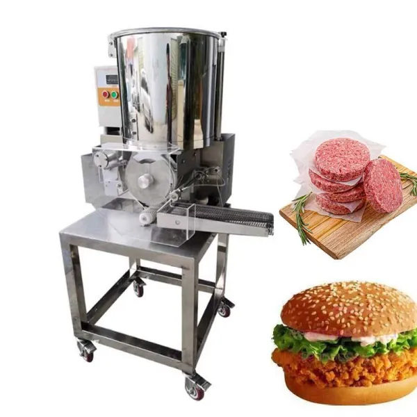 Automatic Beef Fish Meat Burger Hamburger Patty Forming Making Machine