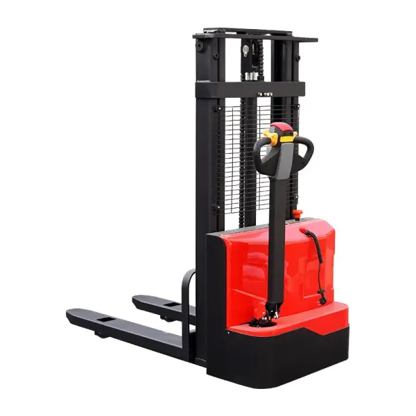 1.5 ton automatic electric stacker full electric stacker self loading