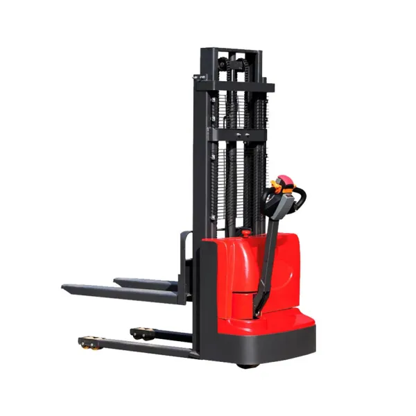 1.5 T Full Electric Pallet Stacker Lift Height Forklift Electric Stacker
