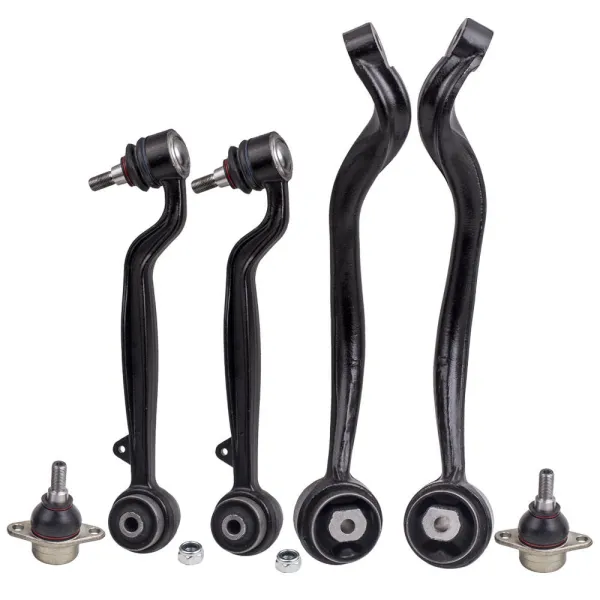 Front Upper Lower suspension Control Arms wishbones Kit With Ball Joints For Land Rover for Range Rover Vogue 02-12 (L322)