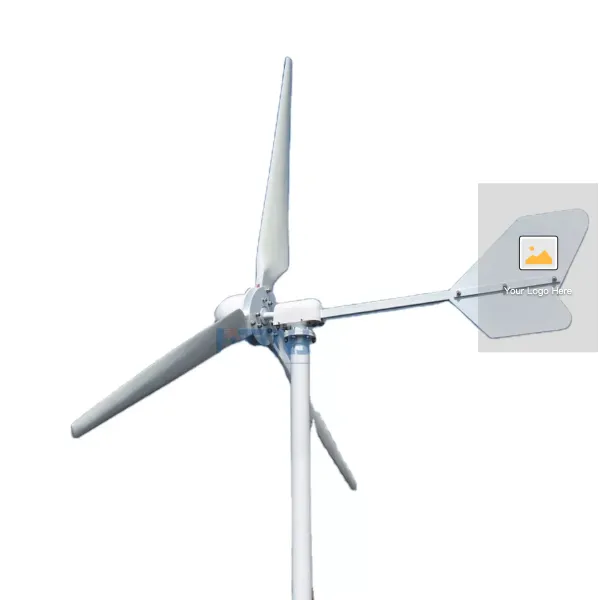 REAL Power 2000W Wind Generator 48V 96V 120V 220V Voltage 2KW Wind Turbines with 1600MM Length FRP Blades for HOME USE with CE