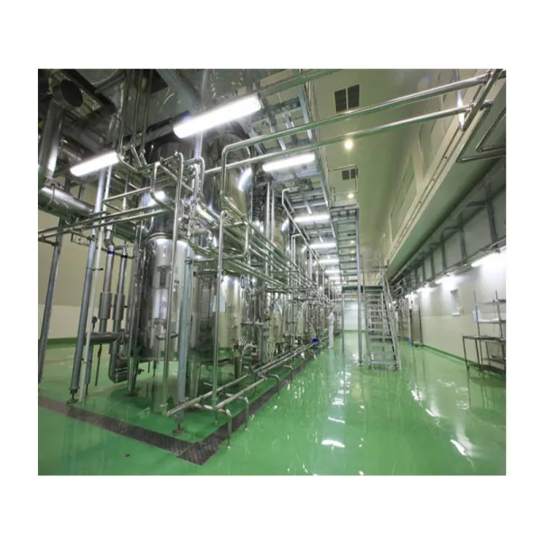 Complete automatic UHT milk production line