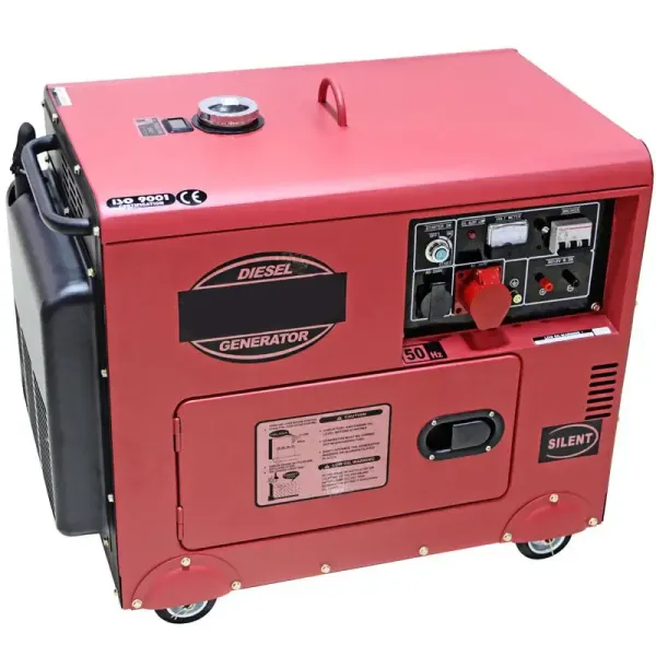 Portable Slient Factory High Efficiency Diesel Generator 3KW Open Type Genset  For Home Use