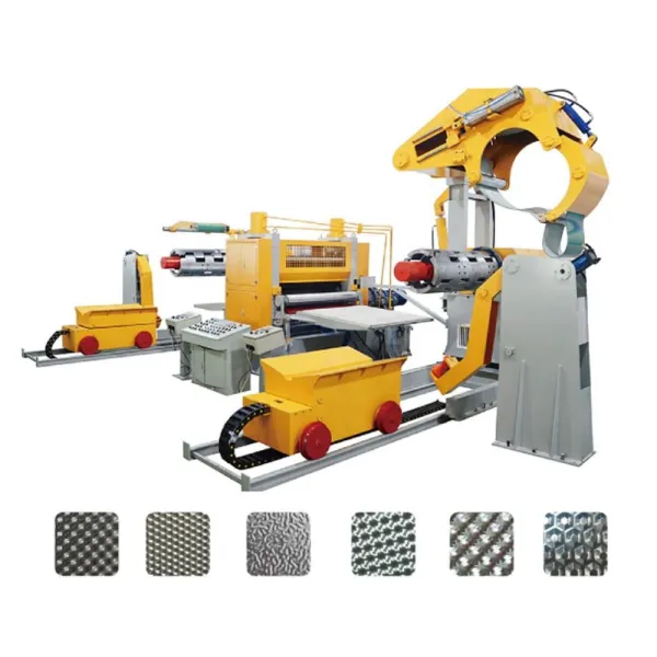 Two-In-One Winding Coiling Metal Embossing Machine