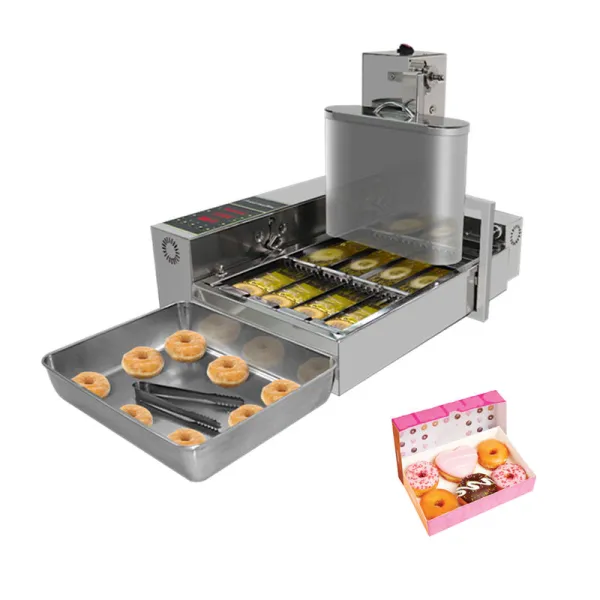 Auto CE High Quality Industrial Fully Automatic Donuts Making Doughnut Maker Production