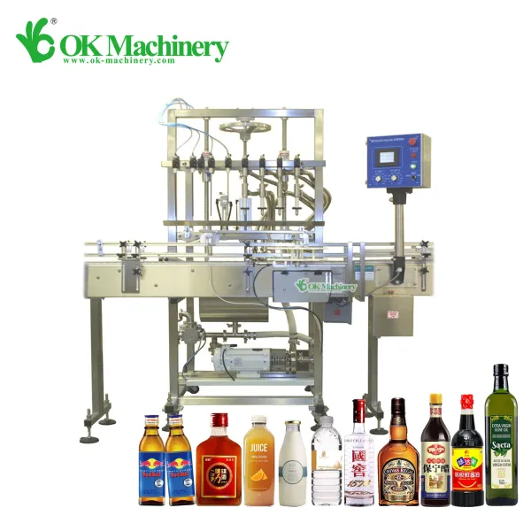 BKBK07 Automatic Small Simple Linear Glass ,Pet Bottle Wine Juice Oil Dosing Piston Filling And Capping Machine