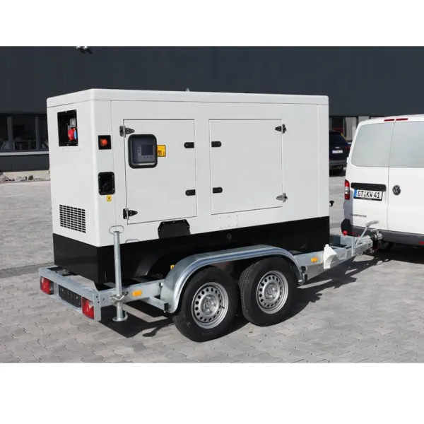 Portable home standby generator 40kva diesel generator price with trailer