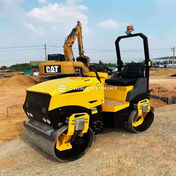1 Ton 2 Ton Road Roller Diesel Engine Construction Machinery