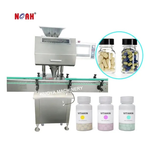 GS-12 Efficient Calcium Citrate Tablet Propolis Soft Capsule Candy Counting Filling Machine