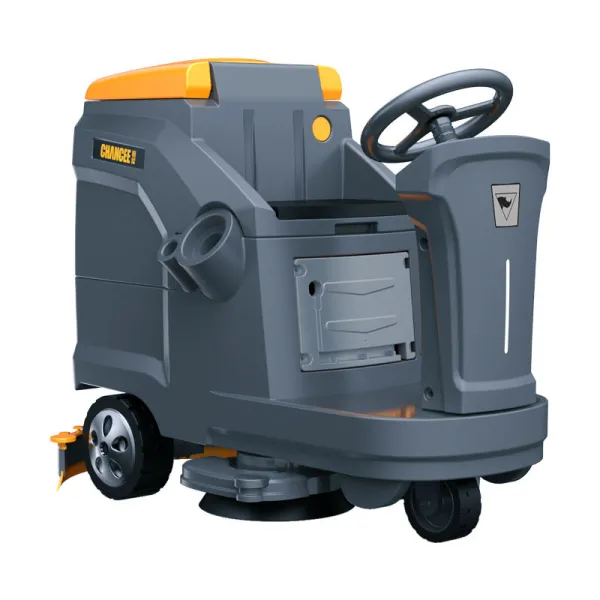 K70 Battery Powered Automatic Ride-On Floor Scrubber Machine Industrial