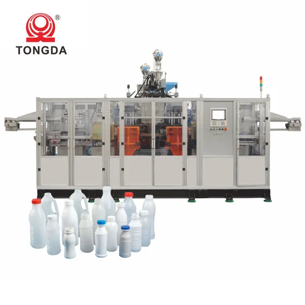 HTSll3L Fully Automatic CE Certificated Extrusion milk Bottle Blow Molding Machine