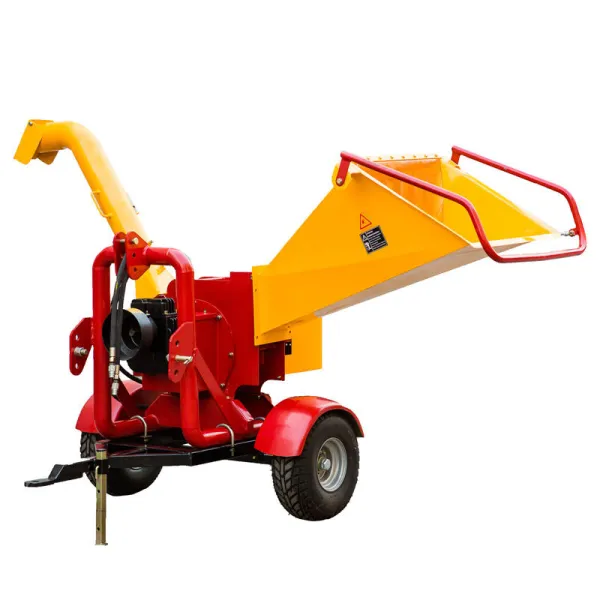 Forestry Machinery 20hp Gasoline Engine PTO Wood Chipper Shredder With CE Approved