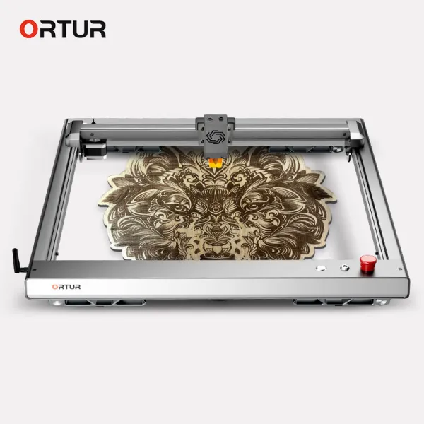 ORTUR Brand 40W  CNC auto engrave laser cutter for wood kraft leather mdf non metal laser cutting machine