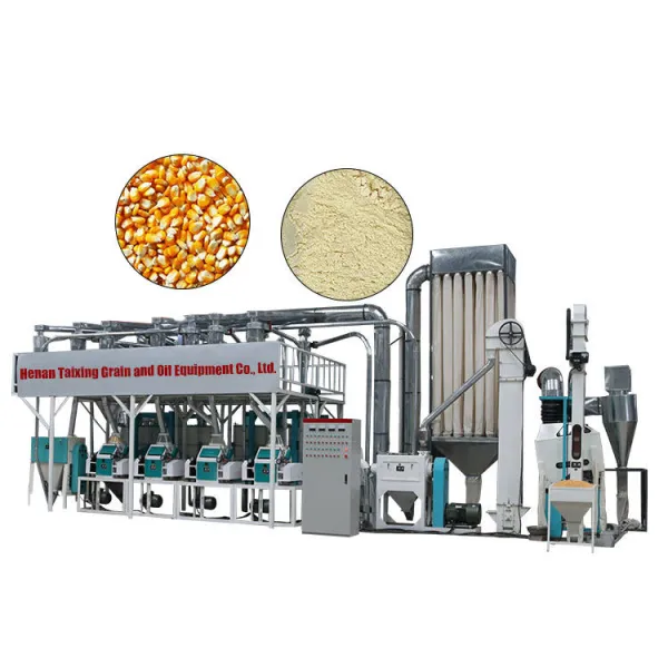 Running Corn Maize Flour Meal Grits Mill Milling Machine