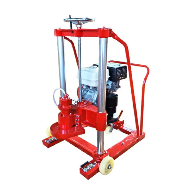 Petrol Engine Core Drilling Rigs Road Pavement Borehole Hole Driller Machine Core Drilling Machine for Road Stud