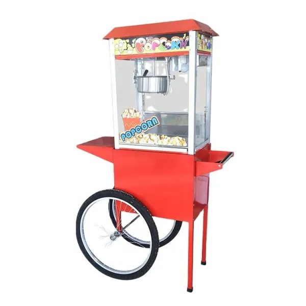Commercial Standing popcorn machine popcorn making machine cart cinema popcorn machine maker