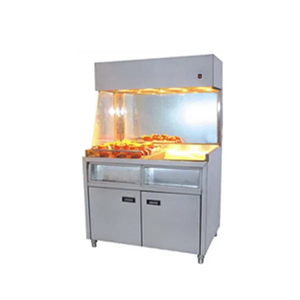 Hot Sale Commercial Kitchen 2 Deck 4 Tray Pizza Baking Equipment Stainless Steel Stone Gas Oven